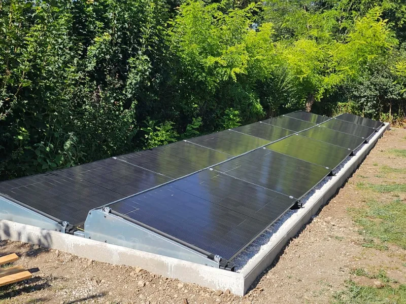 Installation photovoltaïque au sol à Varces