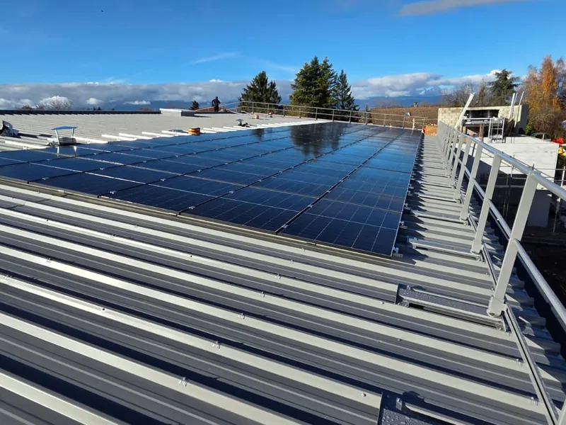 Installation photovoltaïque à Douvaine