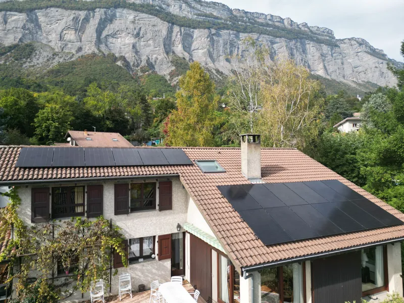 Installation photovoltaïque à Meylan