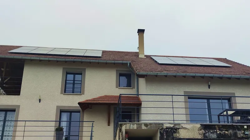 Installation photovoltaïque à Dizimieu