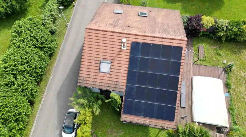 Installation photovoltaïque à Clelles
