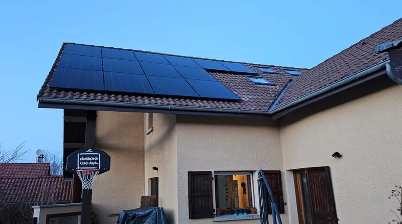 Installation photovoltaïque à Cholonge
